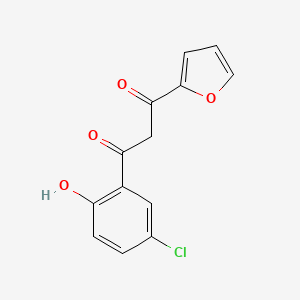 1-(5-chloro-2-hydroxyphenyl)-3-(2-furyl)-1,3-propanedione