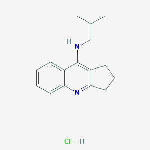 molecular formula C16H21ClN2 B5083203 N-isobutyl-2,3-dihydro-1H-cyclopenta[b]quinolin-9-amine hydrochloride 