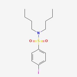molecular formula C14H22INO2S B5083278 N,N-dibutyl-4-iodobenzenesulfonamide 