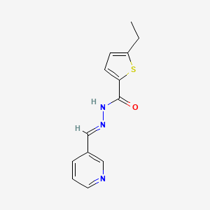 5-ethyl-N'-(3-pyridinylmethylene)-2-thiophenecarbohydrazide