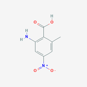 B050834 2-Amino-6-methyl-4-nitrobenzoic acid CAS No. 121285-23-2
