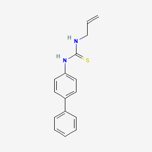 molecular formula C16H16N2S B5083618 N-allyl-N'-4-biphenylylthiourea 