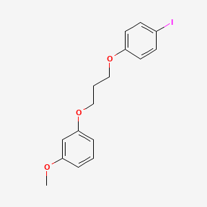 molecular formula C16H17IO3 B5084210 1-[3-(4-iodophenoxy)propoxy]-3-methoxybenzene 