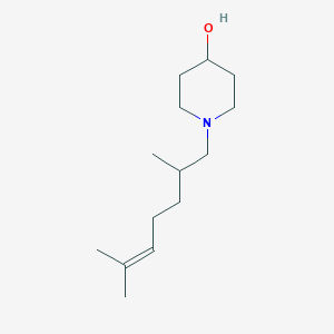 molecular formula C14H27NO B5084358 1-(2,6-dimethyl-5-hepten-1-yl)-4-piperidinol 