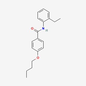 molecular formula C19H23NO2 B5084646 4-butoxy-N-(2-ethylphenyl)benzamide 