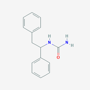 molecular formula C15H16N2O B5084878 N-(1,2-diphenylethyl)urea 
