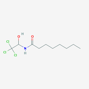 molecular formula C10H18Cl3NO2 B5085392 N-(2,2,2-trichloro-1-hydroxyethyl)octanamide 