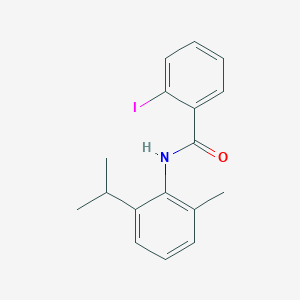 2-iodo-N-(2-methyl-6-propan-2-ylphenyl)benzamide