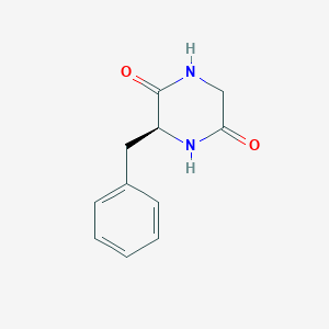 B050858 (S)-3-Benzylpiperazine-2,5-dione CAS No. 10125-07-2