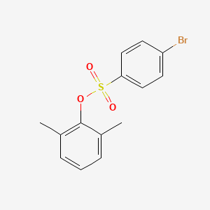 molecular formula C14H13BrO3S B5085848 2,6-dimethylphenyl 4-bromobenzenesulfonate 