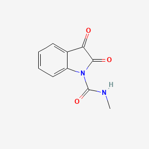 molecular formula C10H8N2O3 B5085861 N-methyl-2,3-dioxo-1-indolinecarboxamide 