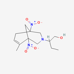 2-(6-methyl-1,5-dinitro-3-azabicyclo[3.3.1]non-6-en-3-yl)-1-butanol