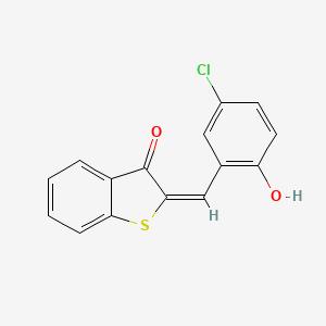 2-(5-chloro-2-hydroxybenzylidene)-1-benzothiophen-3(2H)-one