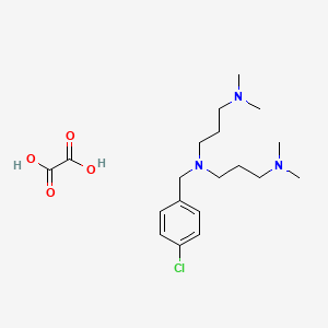N-(4-chlorobenzyl)-N-[3-(dimethylamino)propyl]-N',N'-dimethyl-1,3-propanediamine oxalate