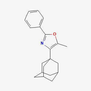 4-(1-adamantyl)-5-methyl-2-phenyl-1,3-oxazole