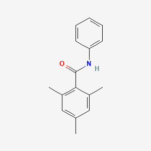 molecular formula C16H17NO B5086664 2,4,6-三甲基-N-苯甲酰苯胺 CAS No. 5215-40-7