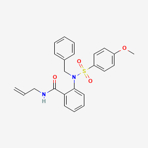 N-allyl-2-{benzyl[(4-methoxyphenyl)sulfonyl]amino}benzamide