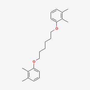 molecular formula C22H30O2 B5086785 1,1'-[1,6-hexanediylbis(oxy)]bis(2,3-dimethylbenzene) 