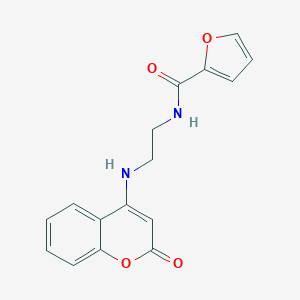 N-{2-[(2-oxo-2H-chromen-4-yl)amino]ethyl}-2-furamide