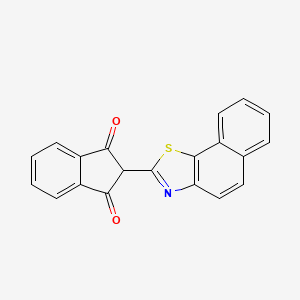 molecular formula C20H11NO2S B5086972 2-naphtho[2,1-d][1,3]thiazol-2-yl-1H-indene-1,3(2H)-dione 