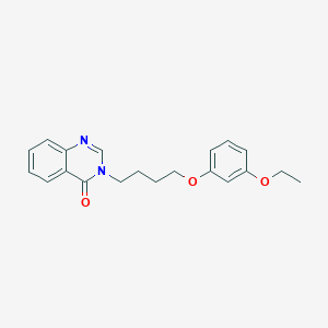 3-[4-(3-ethoxyphenoxy)butyl]-4(3H)-quinazolinone