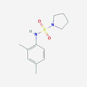 molecular formula C12H18N2O2S B508729 N-(2,4-dimethylphenyl)pyrrolidine-1-sulfonamide CAS No. 942842-39-9