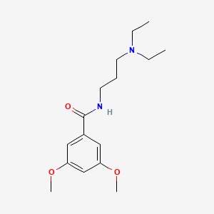 N-[3-(diethylamino)propyl]-3,5-dimethoxybenzamide
