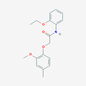 N-(2-ethoxyphenyl)-2-(2-methoxy-4-methylphenoxy)acetamide