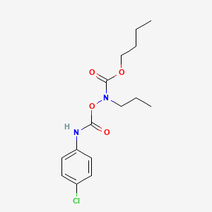 butyl ({[(4-chlorophenyl)amino]carbonyl}oxy)propylcarbamate