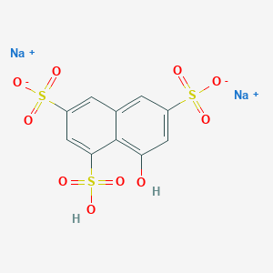 disodium 4-hydroxy-5-sulfo-2,7-naphthalenedisulfonate