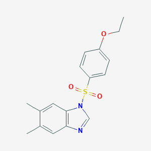 1-(4-Ethoxy-benzenesulfonyl)-5,6-dimethyl-1H-benzoimidazole