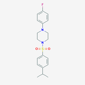 1-(4-Fluorophenyl)-4-[(4-isopropylphenyl)sulfonyl]piperazine