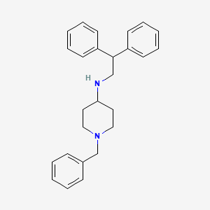 molecular formula C26H30N2 B5088037 1-benzyl-N-(2,2-diphenylethyl)-4-piperidinamine 