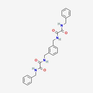 N~2~,N~2~'-[1,3-phenylenebis(methylene)]bis(N~2~-benzylethanediamide)