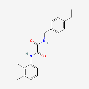 molecular formula C19H22N2O2 B5088424 N-(2,3-dimethylphenyl)-N'-(4-ethylbenzyl)ethanediamide 