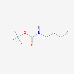 molecular formula C8H16ClNO2 B050886 N-Boc-3-氯丙胺 CAS No. 116861-31-5