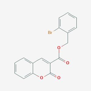2-bromobenzyl 2-oxo-2H-chromene-3-carboxylate