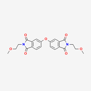 5,5'-oxybis[2-(2-methoxyethyl)-1H-isoindole-1,3(2H)-dione]