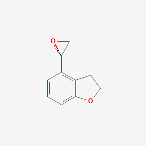 molecular formula C10H10O2 B050887 4-[(S)-Oxiranyl]-2,3-dihydrobenzofuran CAS No. 252577-77-8
