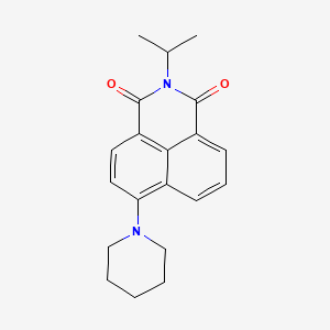 molecular formula C20H22N2O2 B5088764 2-isopropyl-6-(1-piperidinyl)-1H-benzo[de]isoquinoline-1,3(2H)-dione 