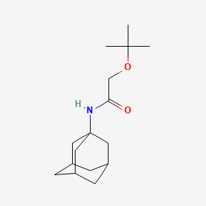 molecular formula C16H27NO2 B5089019 N-1-adamantyl-2-tert-butoxyacetamide 