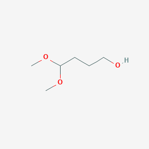 molecular formula C6H14O3 B050898 4,4-二甲氧基丁醇 CAS No. 23068-87-3