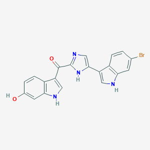 molecular formula C20H13BrN4O2 B050902 溴顶森丁 CAS No. 112515-44-3