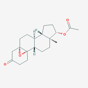 B050911 17beta-(Acetyloxy)-5alpha,10-epoxyestran-3-one CAS No. 124831-98-7