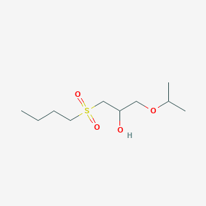 molecular formula C10H22O4S B5091177 1-(butylsulfonyl)-3-isopropoxy-2-propanol 