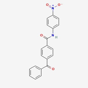 4-benzoyl-N-(4-nitrophenyl)benzamide