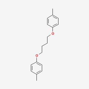 molecular formula C18H22O2 B5091463 1,1'-[1,4-butanediylbis(oxy)]bis(4-methylbenzene) 