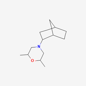 molecular formula C13H23NO B5091516 4-bicyclo[2.2.1]hept-2-yl-2,6-dimethylmorpholine 