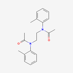 molecular formula C20H24N2O2 B5091596 N,N'-1,2-ethanediylbis[N-(2-methylphenyl)acetamide] 