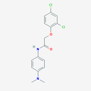2-(2,4-dichlorophenoxy)-N-[4-(dimethylamino)phenyl]acetamide